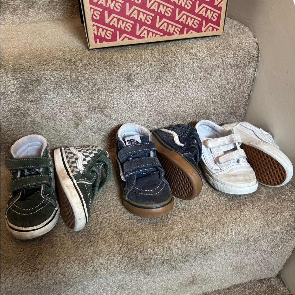 Vans Toddler LOT! Size 8c